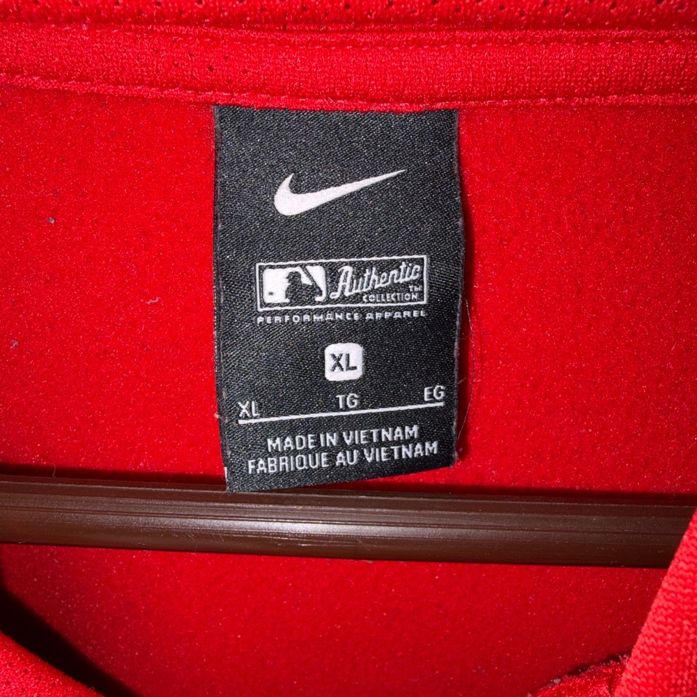 Nike Authentic Collection Performance Apparel Red… - image 2